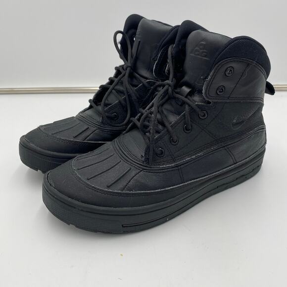 Nike Youth Black Woodside 2 High ACG Sneakers Size 6Y #524872-004 - Picture 1 of 10